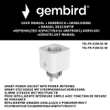 Gembird TSL-PS-F1M-01-W Manual de utilizare