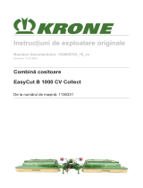 Krone BA EasyCut B 1000 CV Collect Instrucțiuni de utilizare