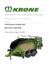 Krone BA BiG Pack 1290 HDP (BP405-20) Instrucțiuni de utilizare