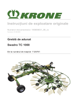 Krone BA Swadro TC 1000 Instrucțiuni de utilizare