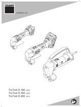 Trumpf TruTool S 250 (4A5) Manual de utilizare