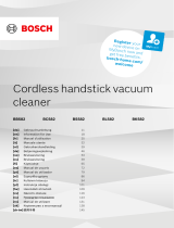 Bosch BBS82 Cordless handstick vacuum cleaner Manual de utilizare