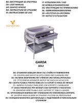 CANGAROO Baby changing table and tub Garda Instrucțiuni de utilizare