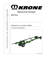 Krone BA Transportwagen SWW X-Disc Instrucțiuni de utilizare