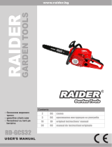 Raider Garden Tools RD-GCS32 Manual de utilizare