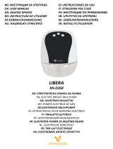 CANGAROO Wearable electric breast pump Hands-Free Libera cappuccino Instrucțiuni de utilizare
