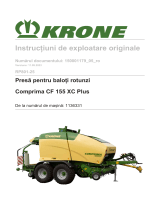 Krone BA Comprima CF 155 XC Plus (RP801-25) Instrucțiuni de utilizare