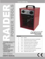 Raider Power ToolsElectric fan heater 3.3kW RD-EFH3.3