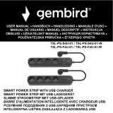 Gembird TSL-PS-F4U-01-W Manual de utilizare