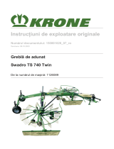 Krone BA Swadro TS 740 Twin Instrucțiuni de utilizare