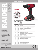 RAIDER Pro RDP-SPCD20 Manual de utilizare