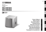 Yamaha NS-SW300 Manualul proprietarului