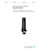 Endres+Hauser BA FlowFit CPA25 Instrucțiuni de utilizare