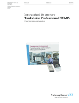 Endres+Hauser Tankvision Professional NXA85 Instrucțiuni de utilizare